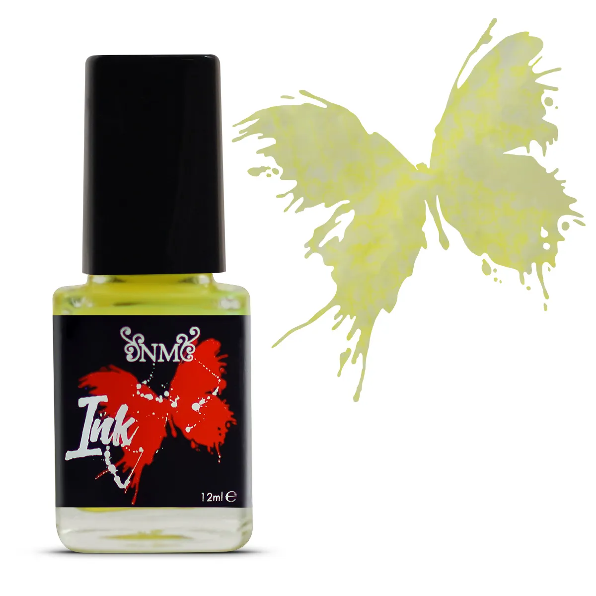 INK, neon gul, 12ml